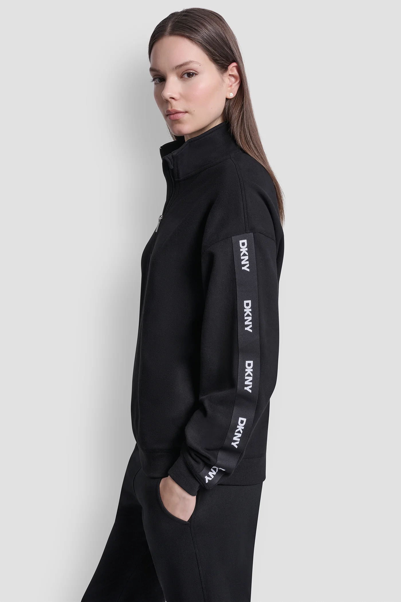 LOGO QUARTER-ZIP SWEATSHIRT - Image 4