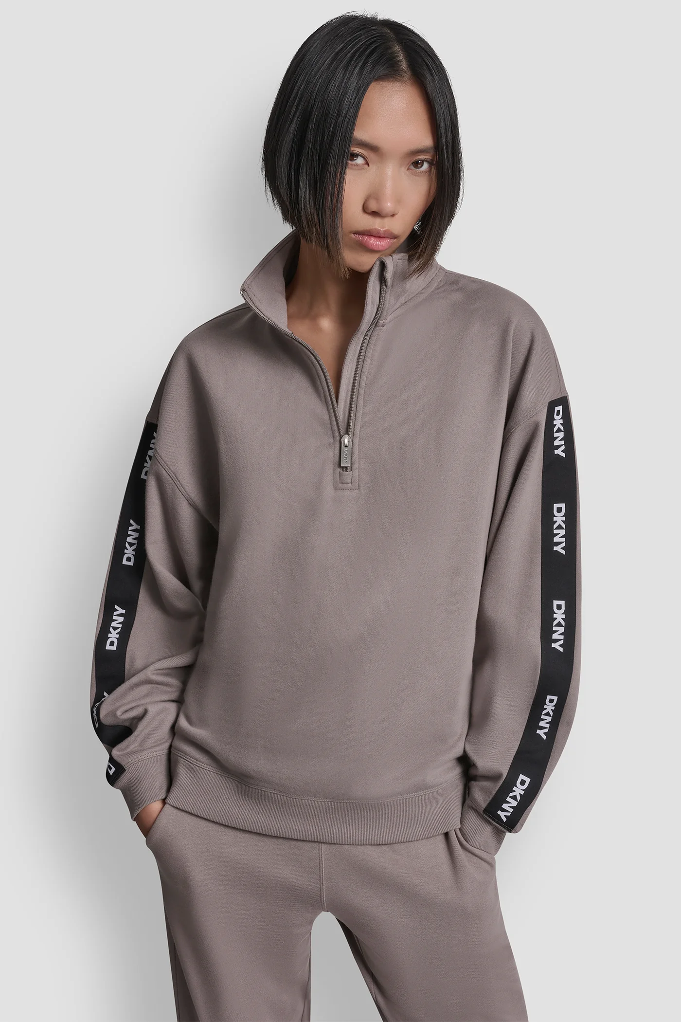 LOGO QUARTER-ZIP SWEATSHIRT - Image 5