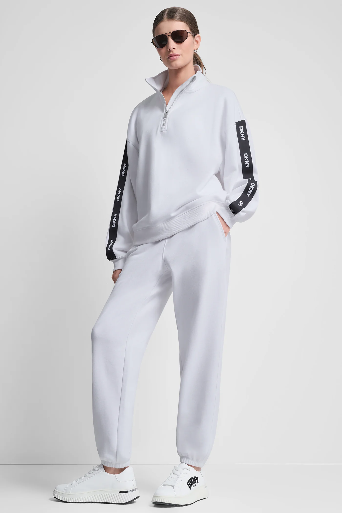 LOGO QUARTER-ZIP SWEATSHIRT - Image 3