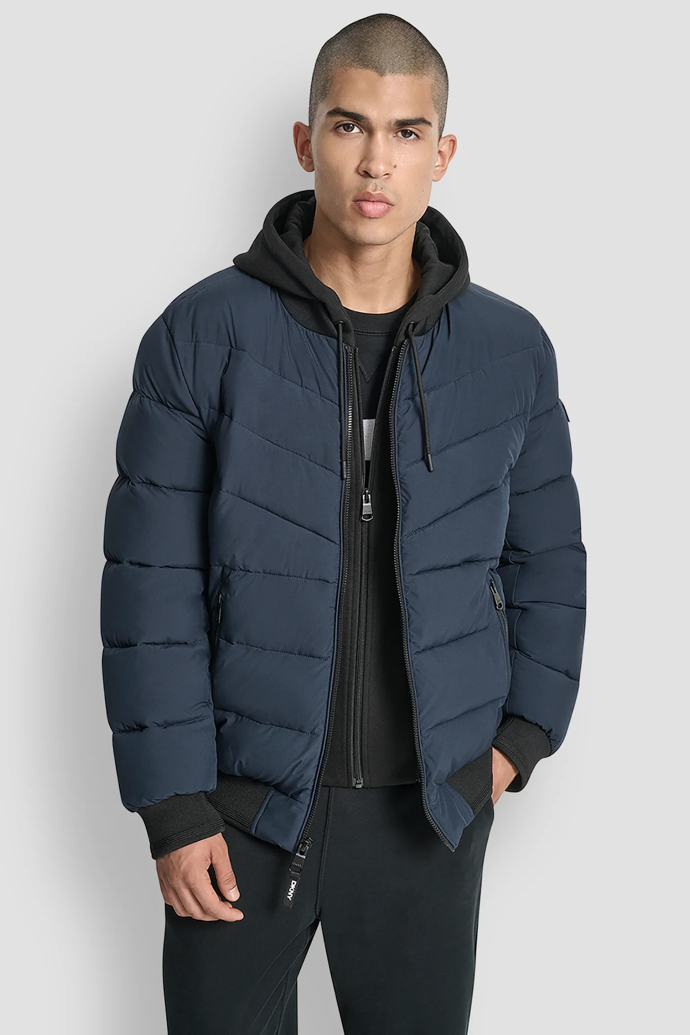 STRETCH BOMBER JACKET
