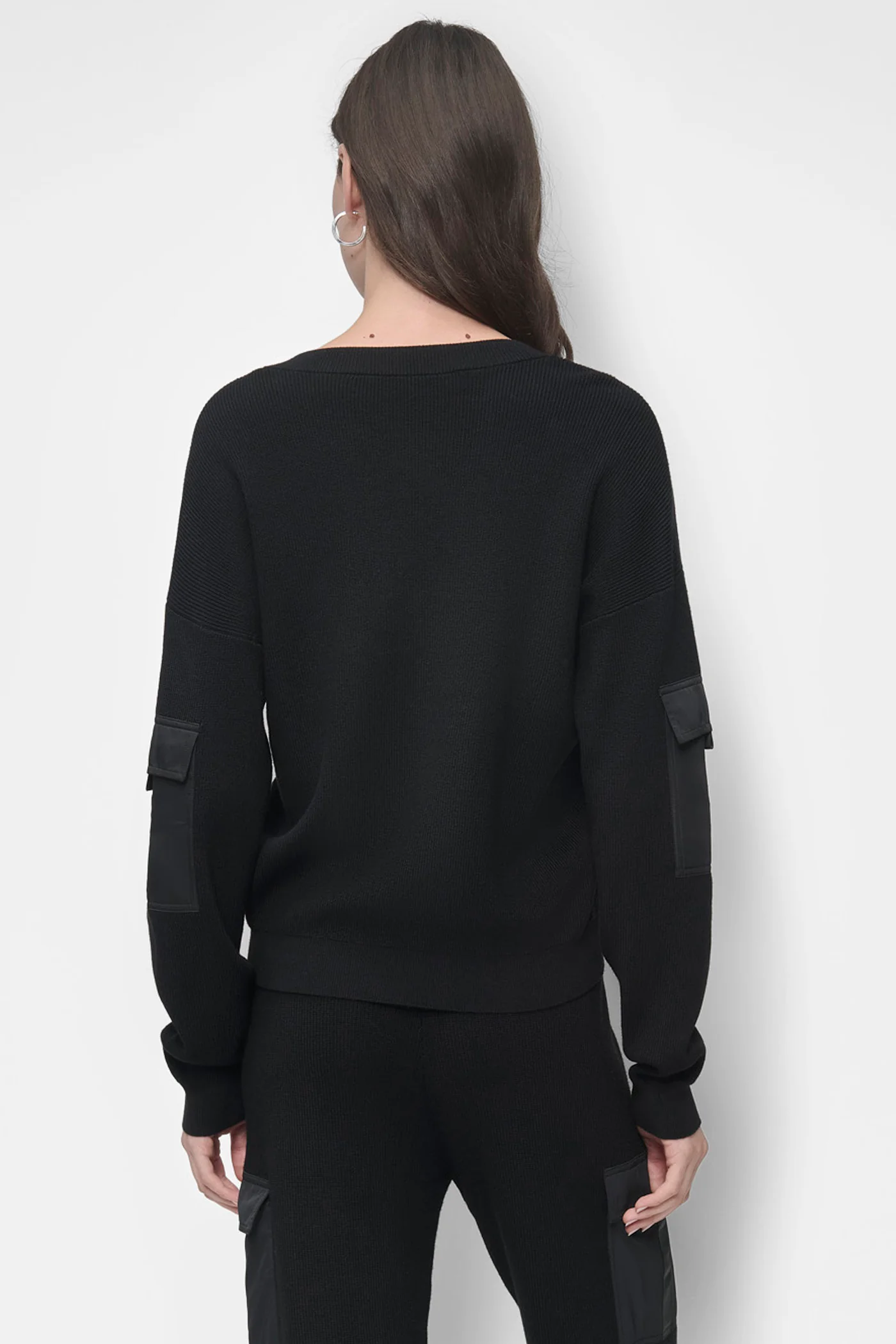 CARGO POCKET SLEEVE SWEATER - Image 2