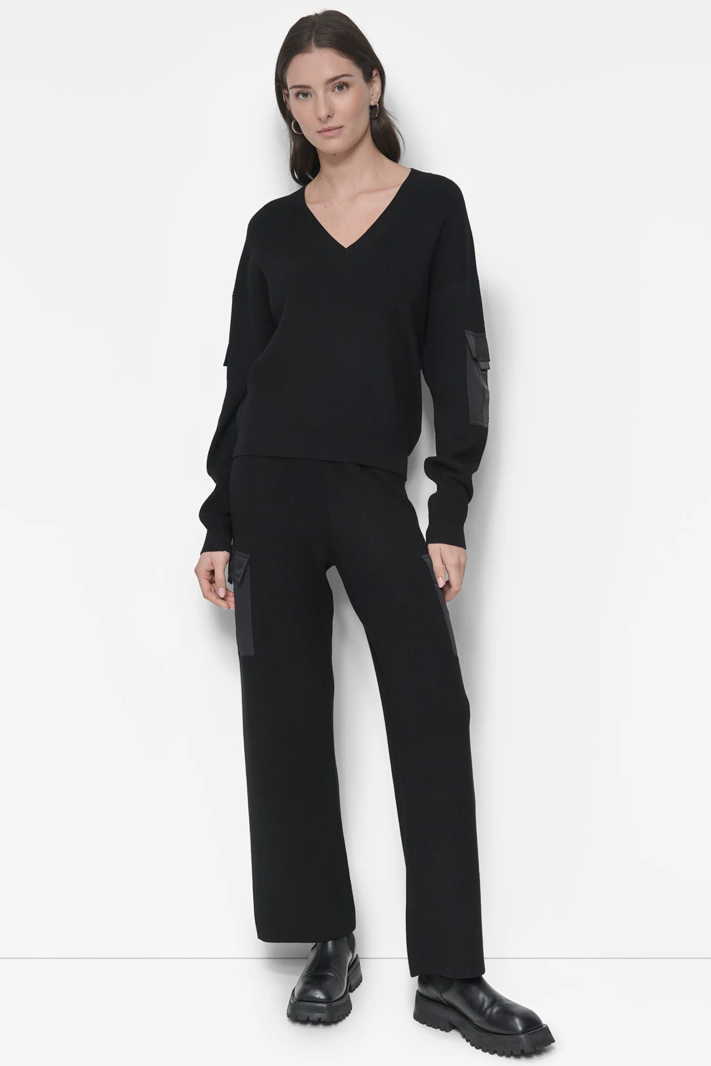 CARGO POCKET SLEEVE SWEATER - Image 5