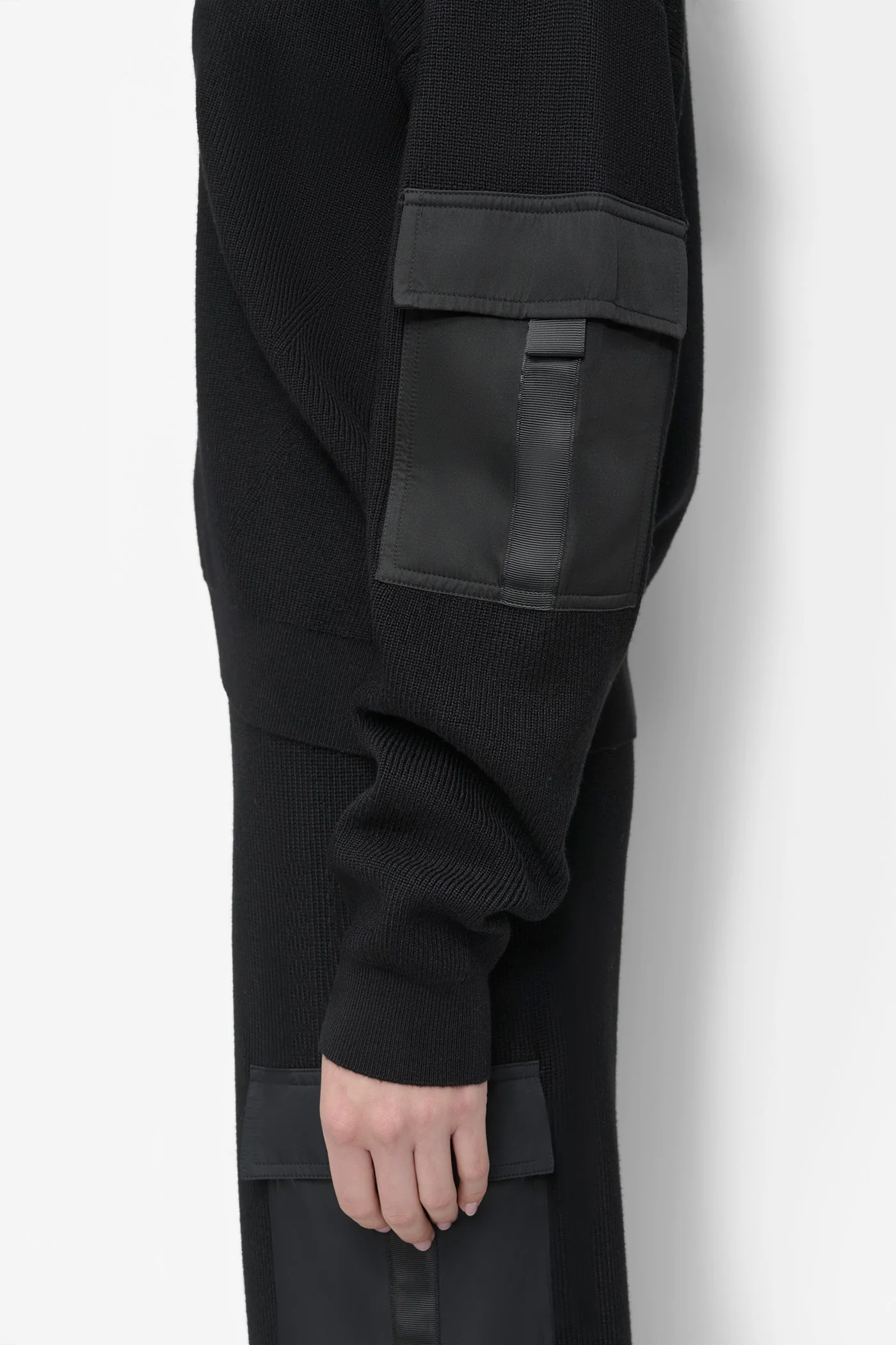 CARGO POCKET SLEEVE SWEATER - Image 7