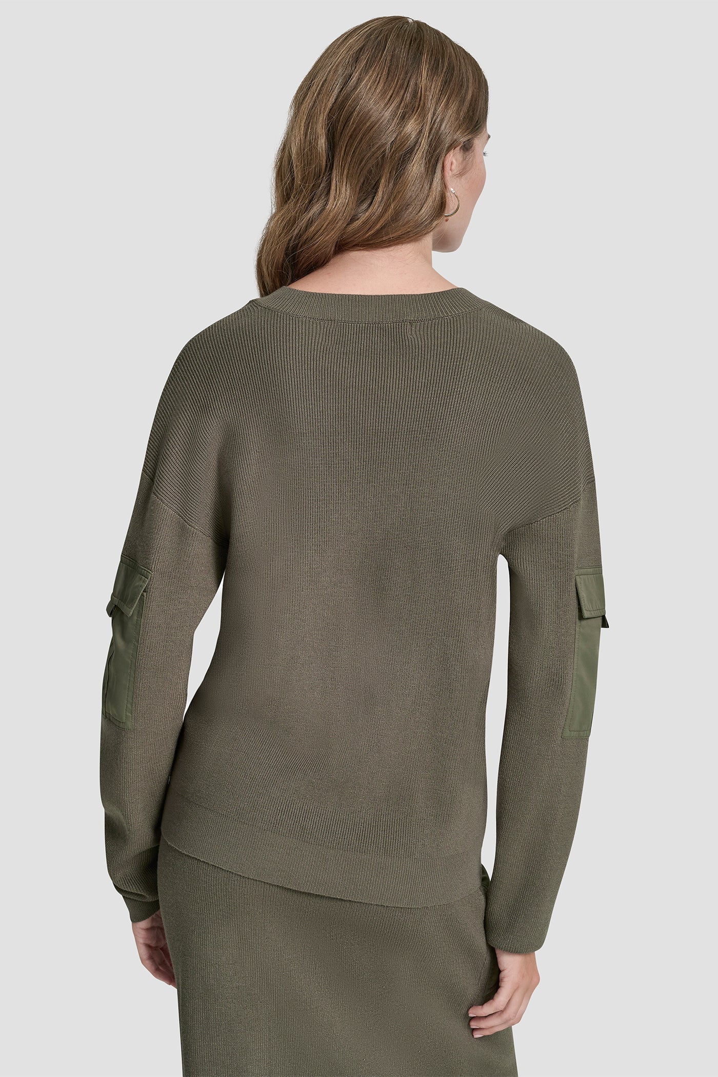 CARGO POCKET SLEEVE SWEATER - Image 4