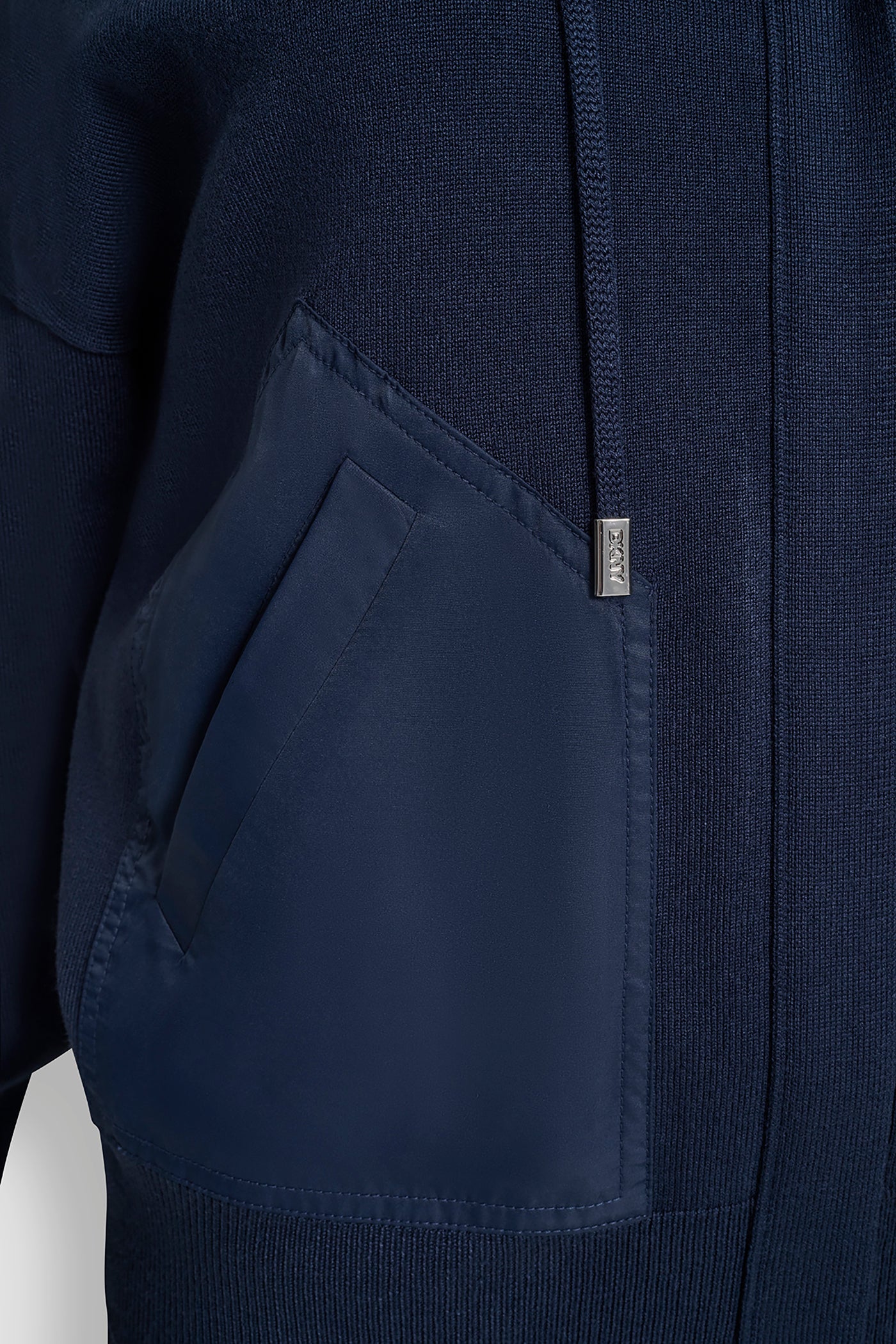DROP SHOULDER ZIP UP HOODIE - Image 5