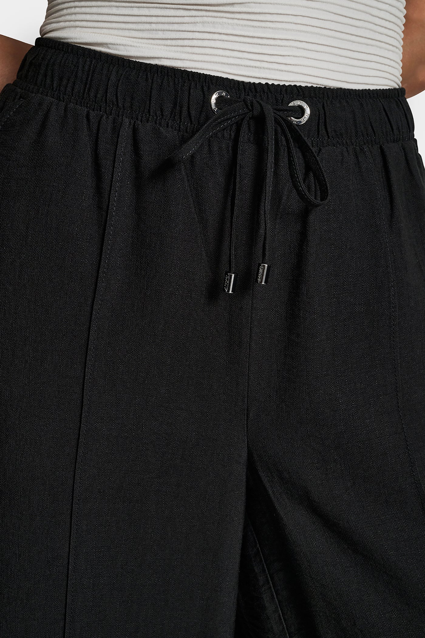 SEAMED WIDE LEG PULL-ON PANT - Image 6