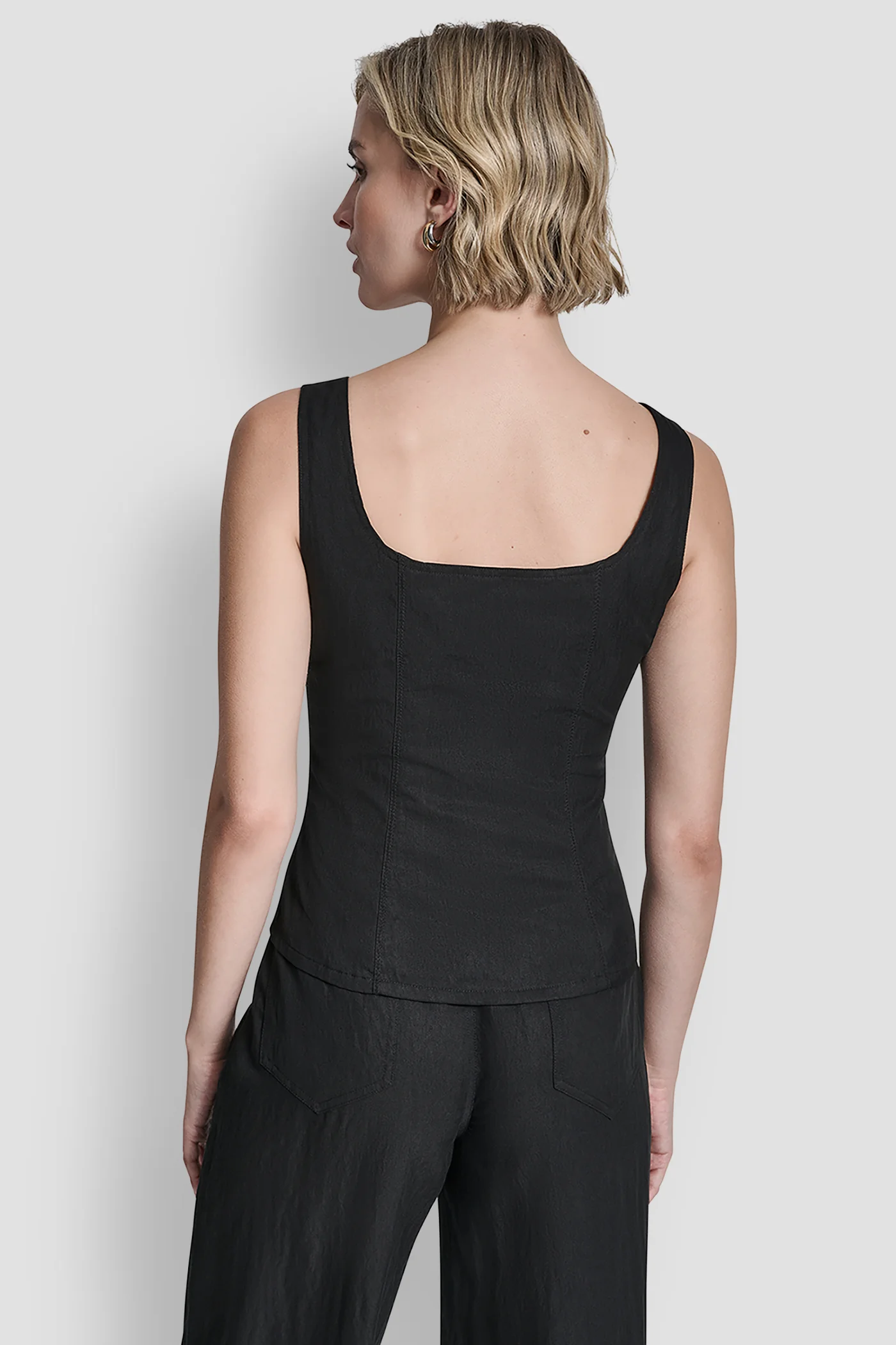 ZIGZAG STITCH CORSET TOP - Image 2