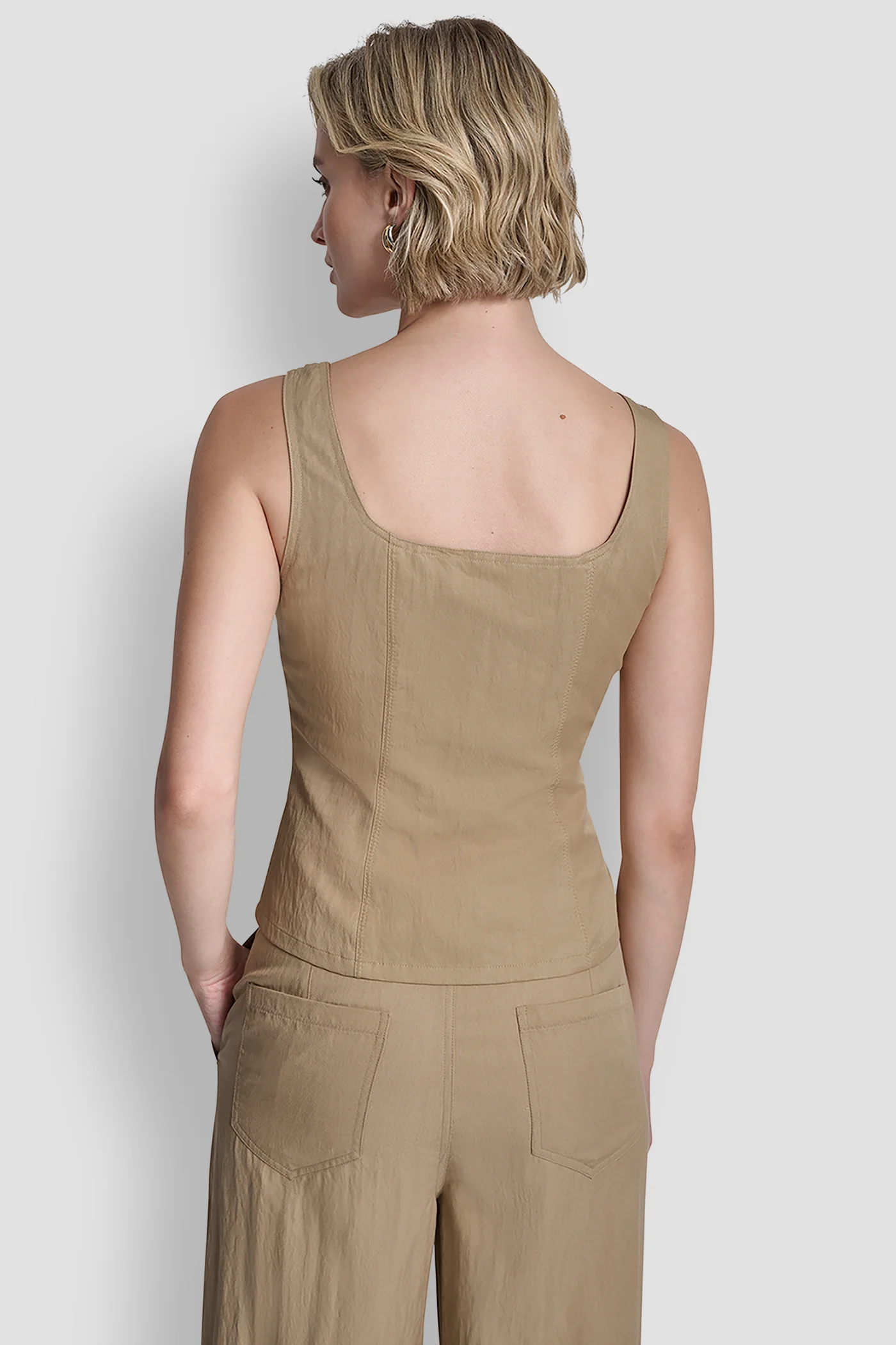 ZIGZAG STITCH COREST TOP - Image 2