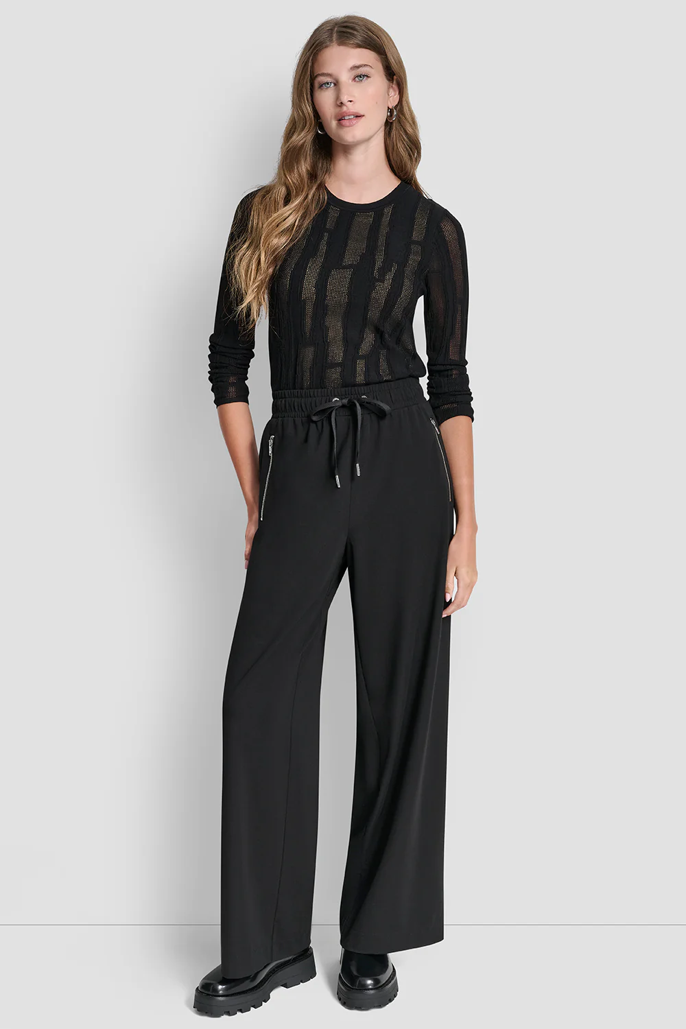 HIGH-RISE WIDE LEG PANT - Image 2