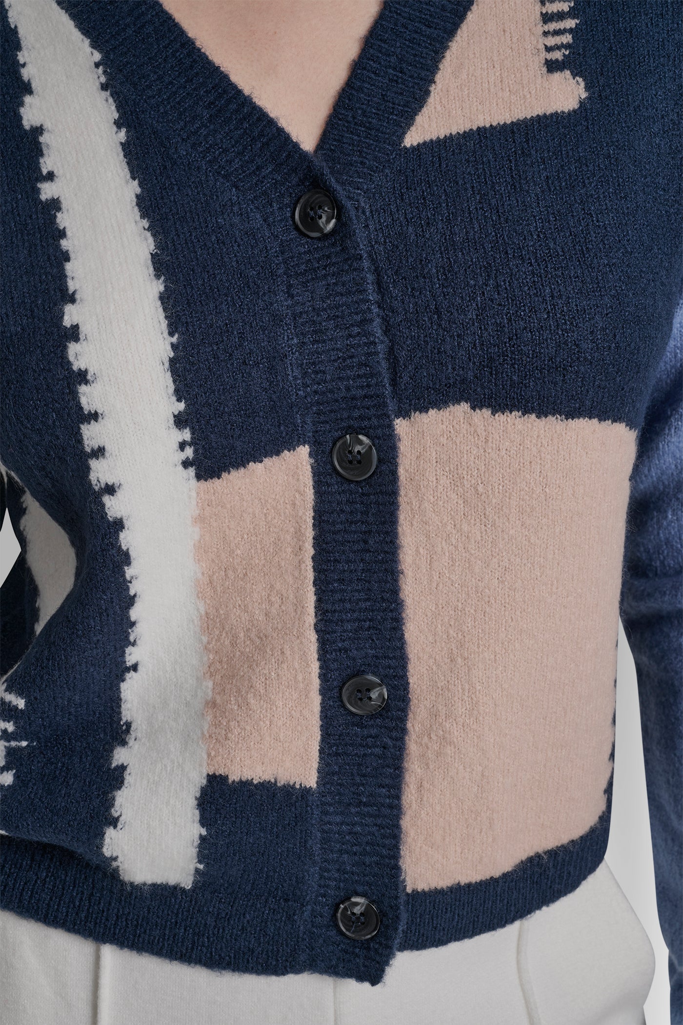 CROPPED COLORBLOCK CARDIGAN - Image 5