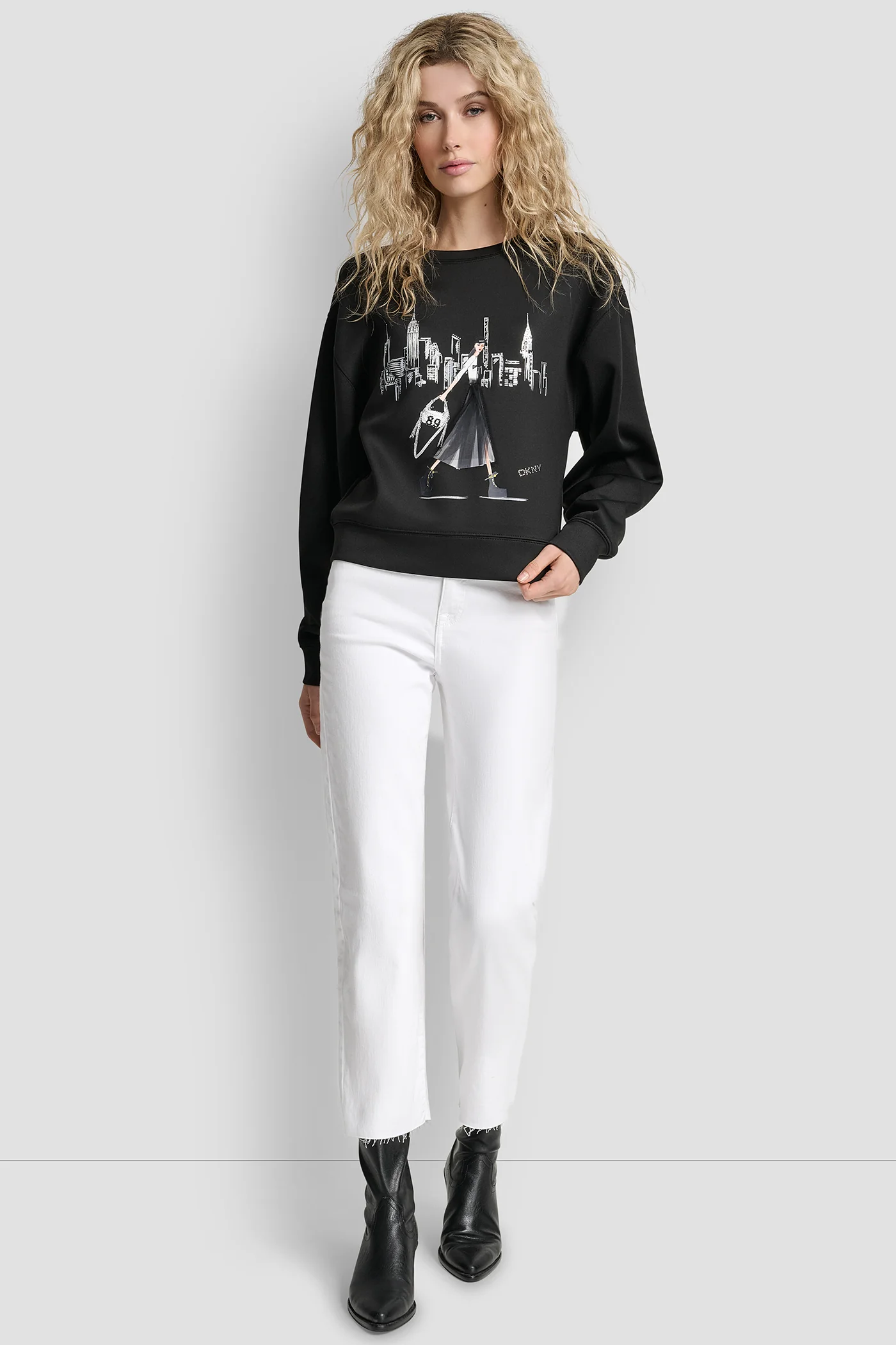 LONG SLEEVE NEW YORK GIRLS TRIP SWEATSHIRT - Image 3