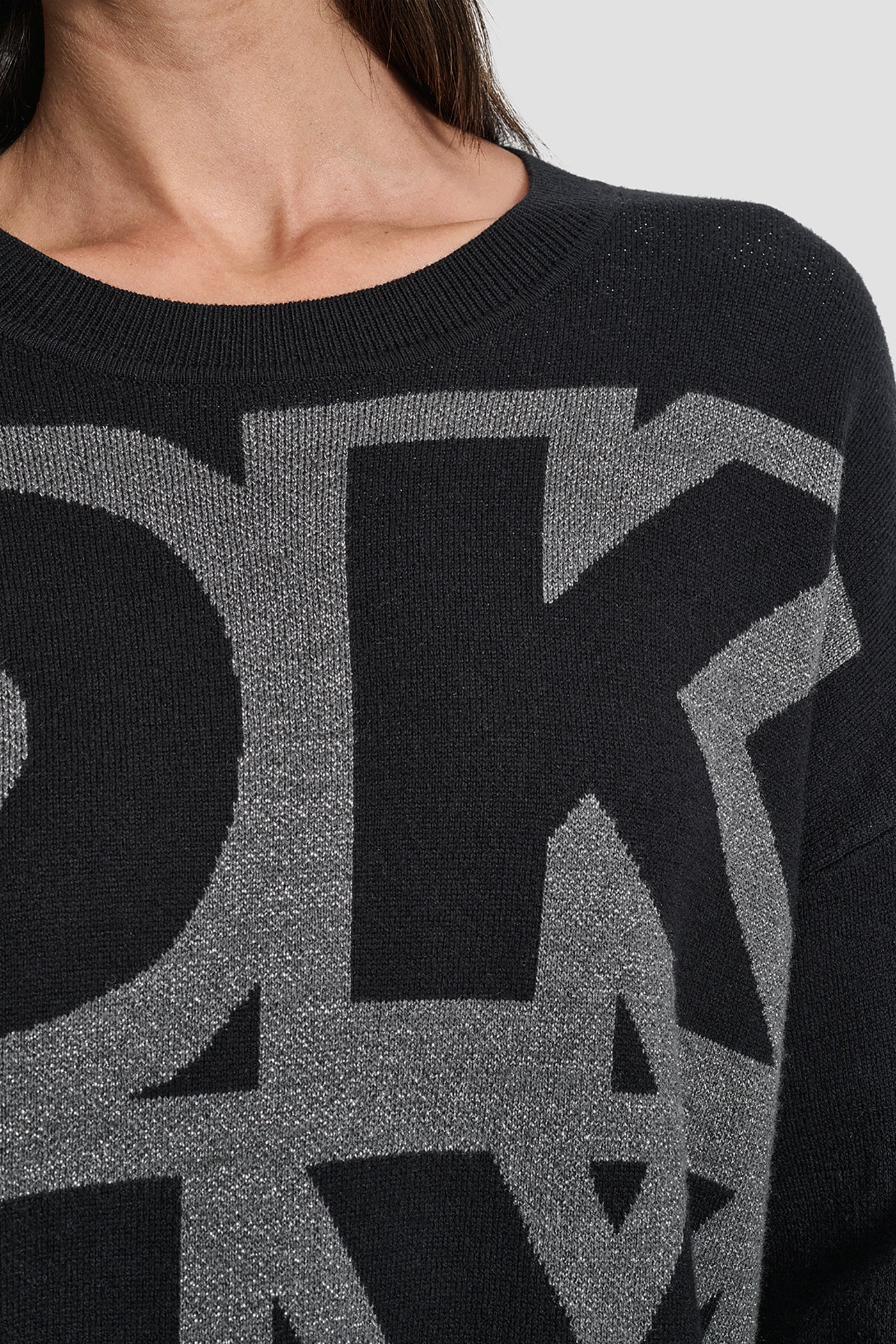 TEXTURED PULLOVER LOGO SWEATER - Image 5