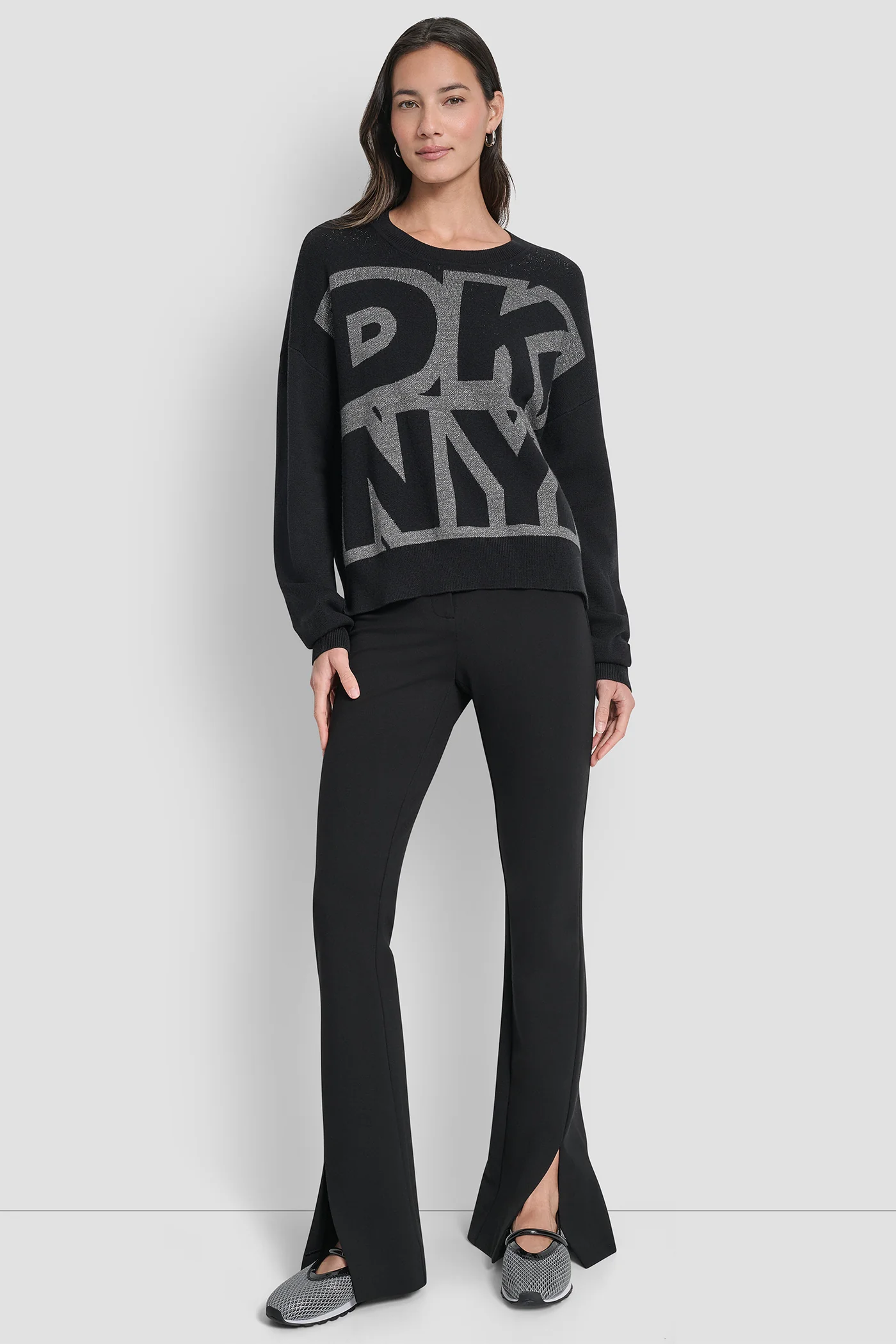 TEXTURED PULLOVER LOGO SWEATER - Image 6