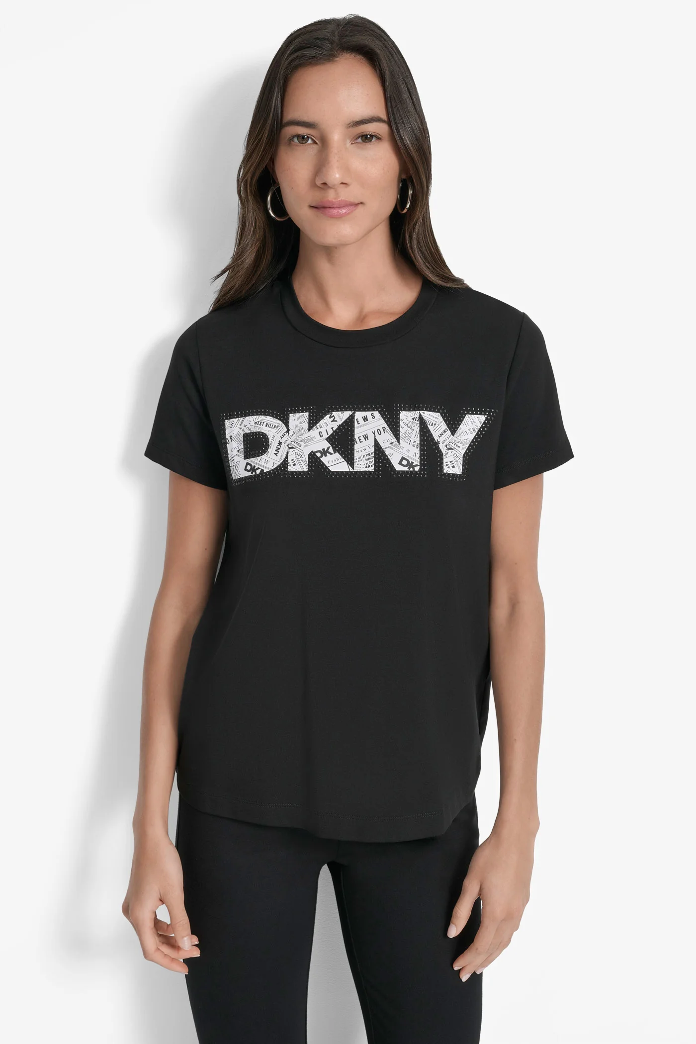 LOGO EMBELLISHED TEE