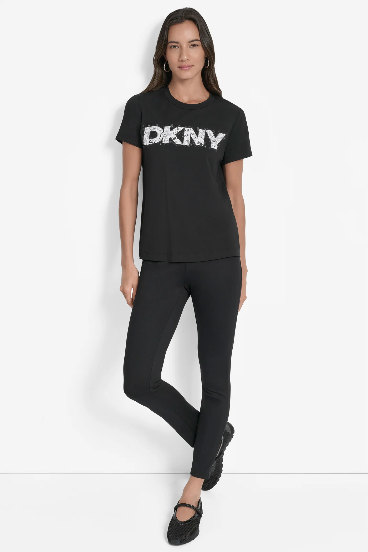 LOGO EMBELLISHED TEE - Image 6