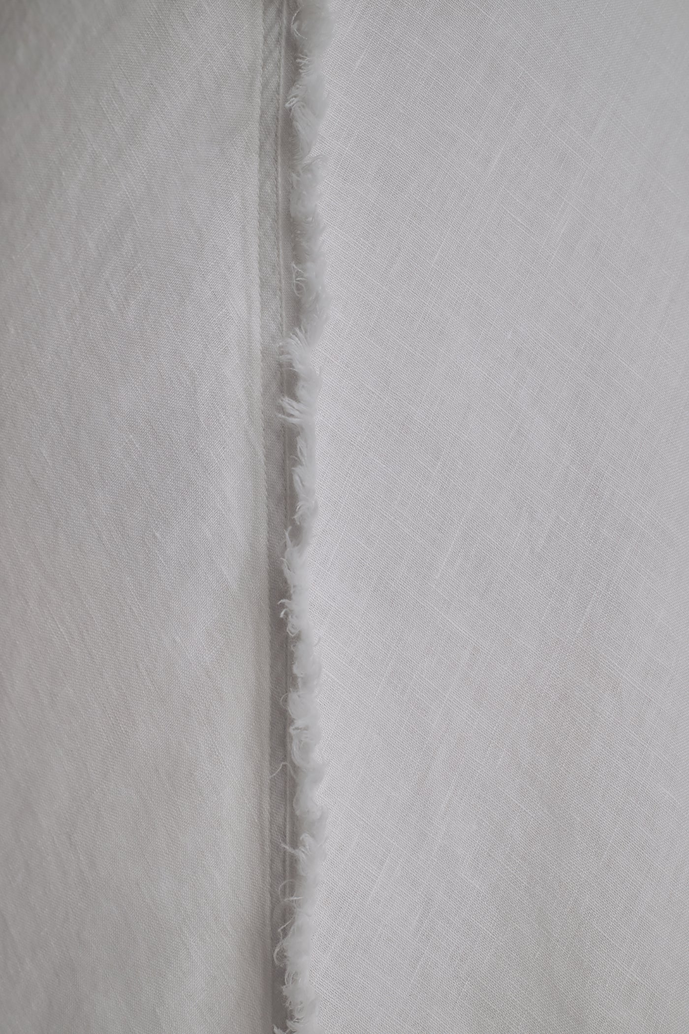 FRAYED LINEN MAXI DRESS - Image 6