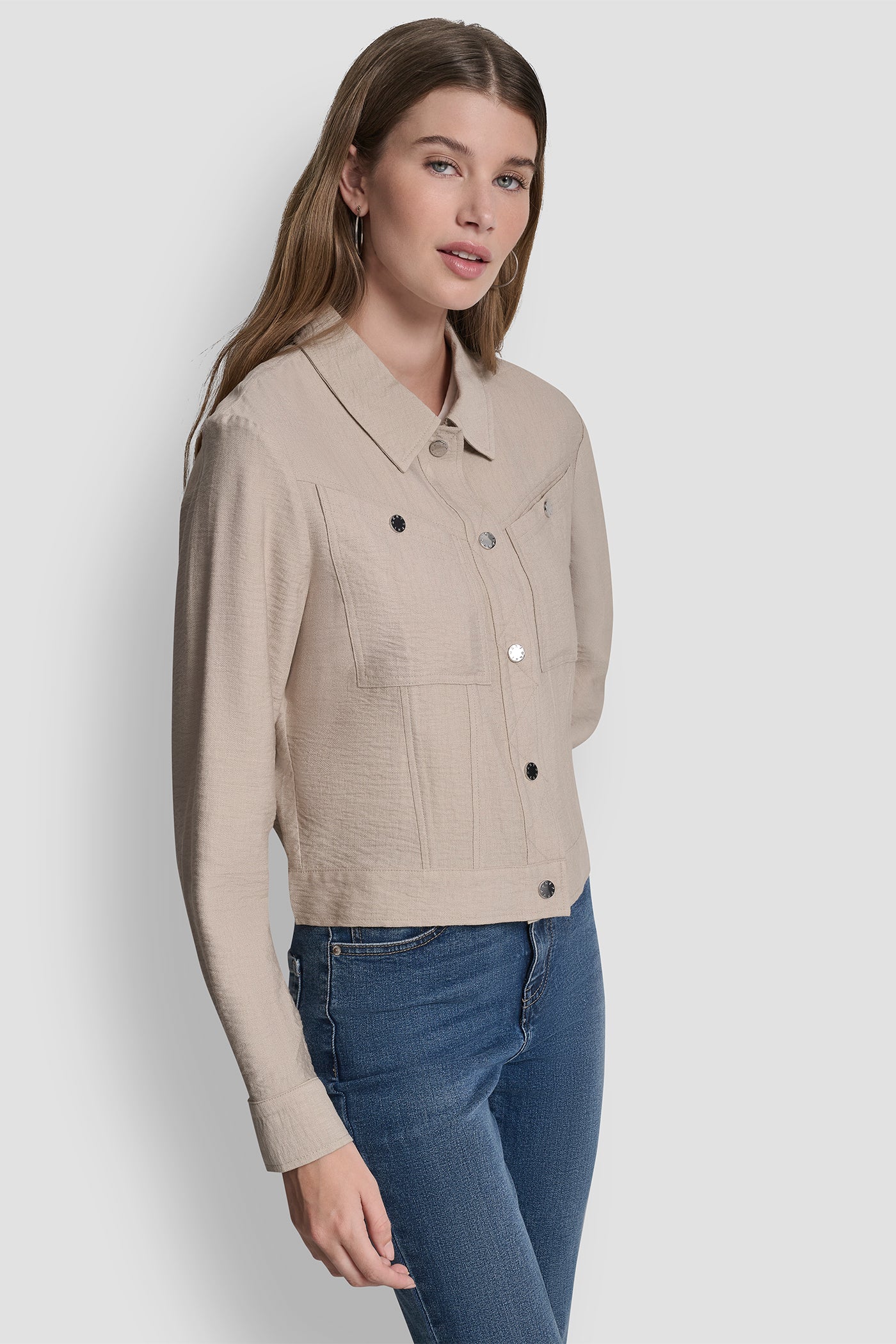 CROPPED TRUCKER JACKET - Image 3