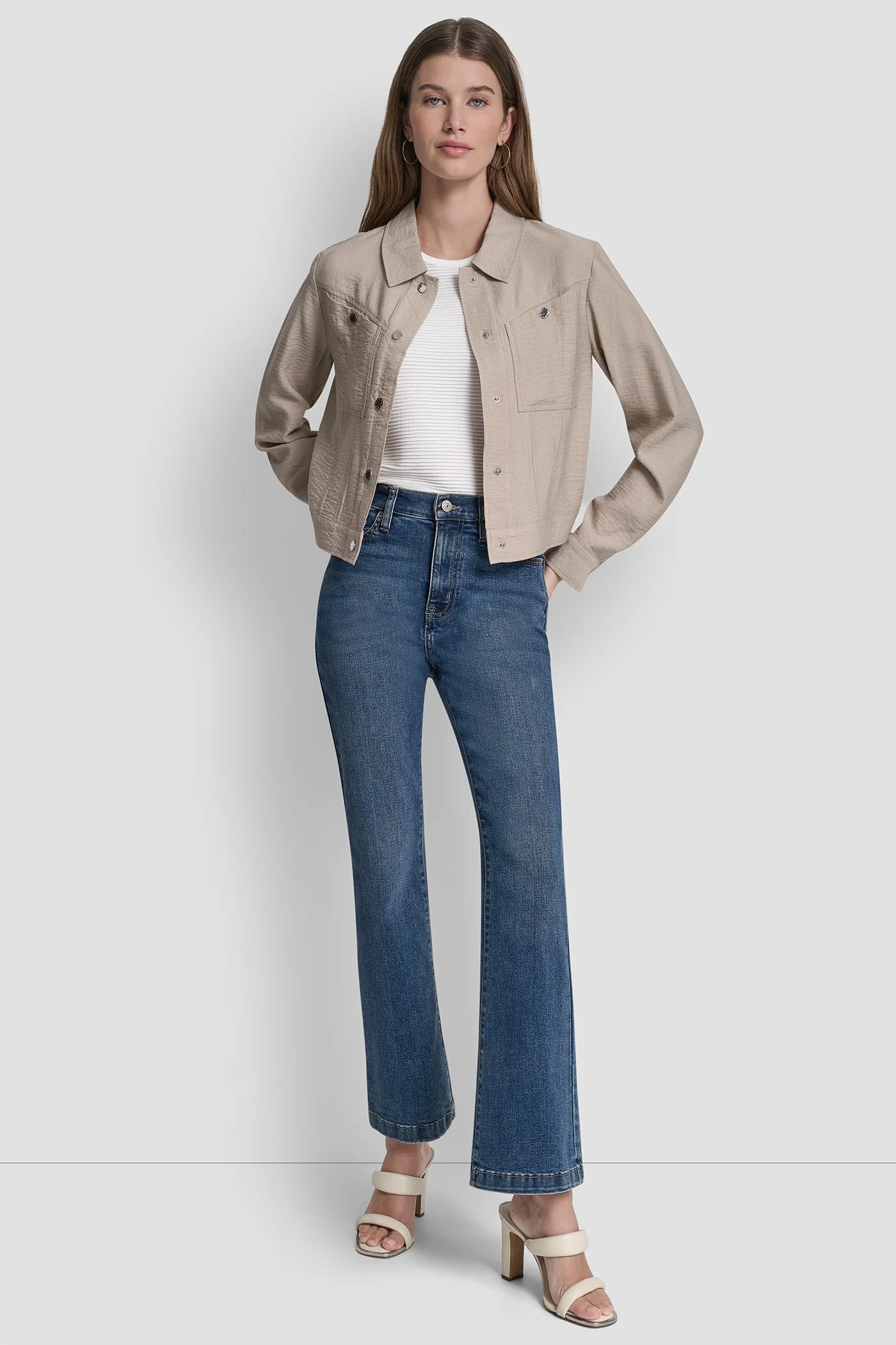 CROPPED TRUCKER JACKET - Image 5