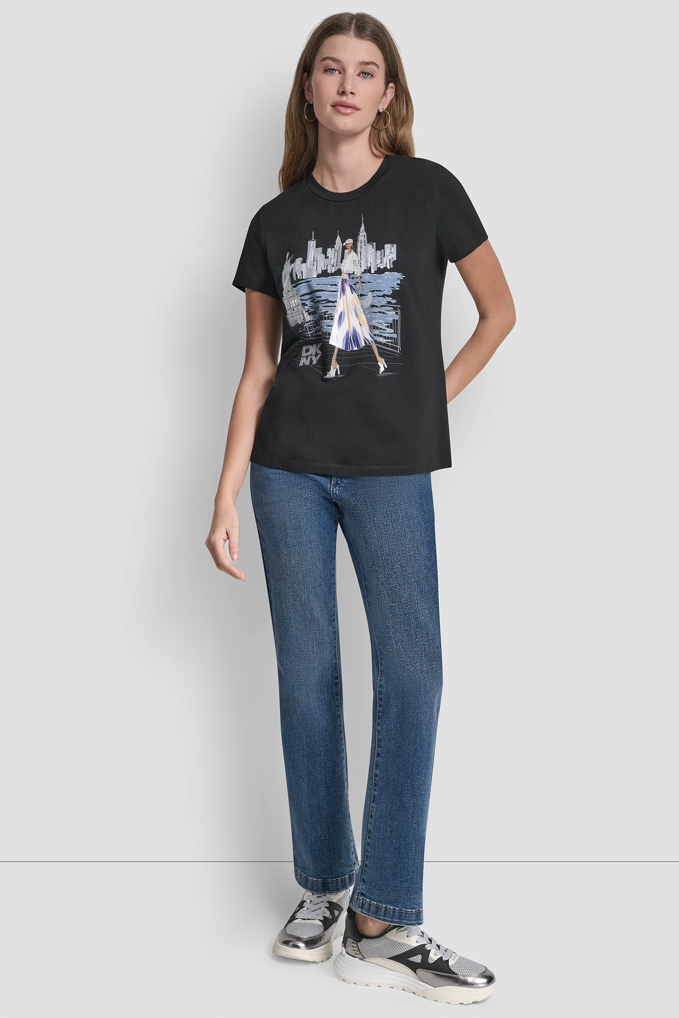 STATUE OF LIBERTY CONVERSATIONAL T-SHIRT - Image 5