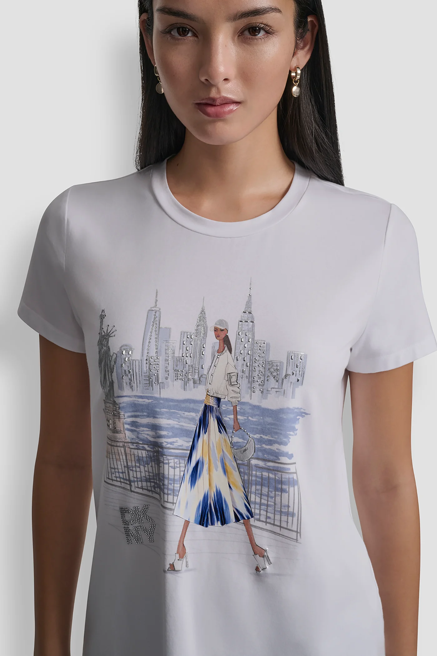 STATUE OF LIBERTY CONVERSATIONAL T-SHIRT - Image 7