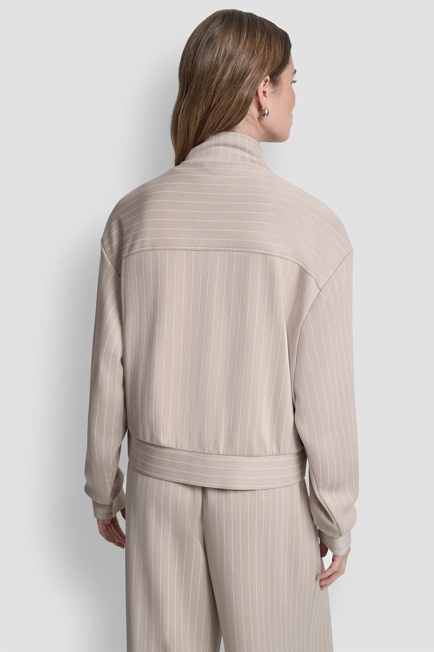 PINSTRIPE TRACK JACKET - Image 3