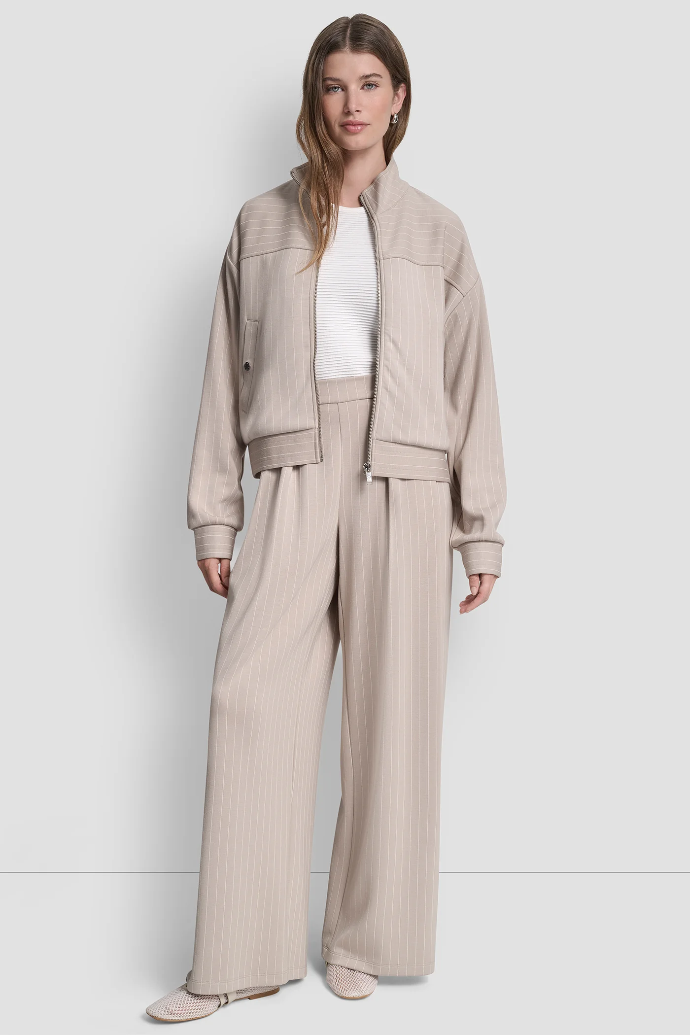 PINSTRIPE TRACK JACKET - Image 5