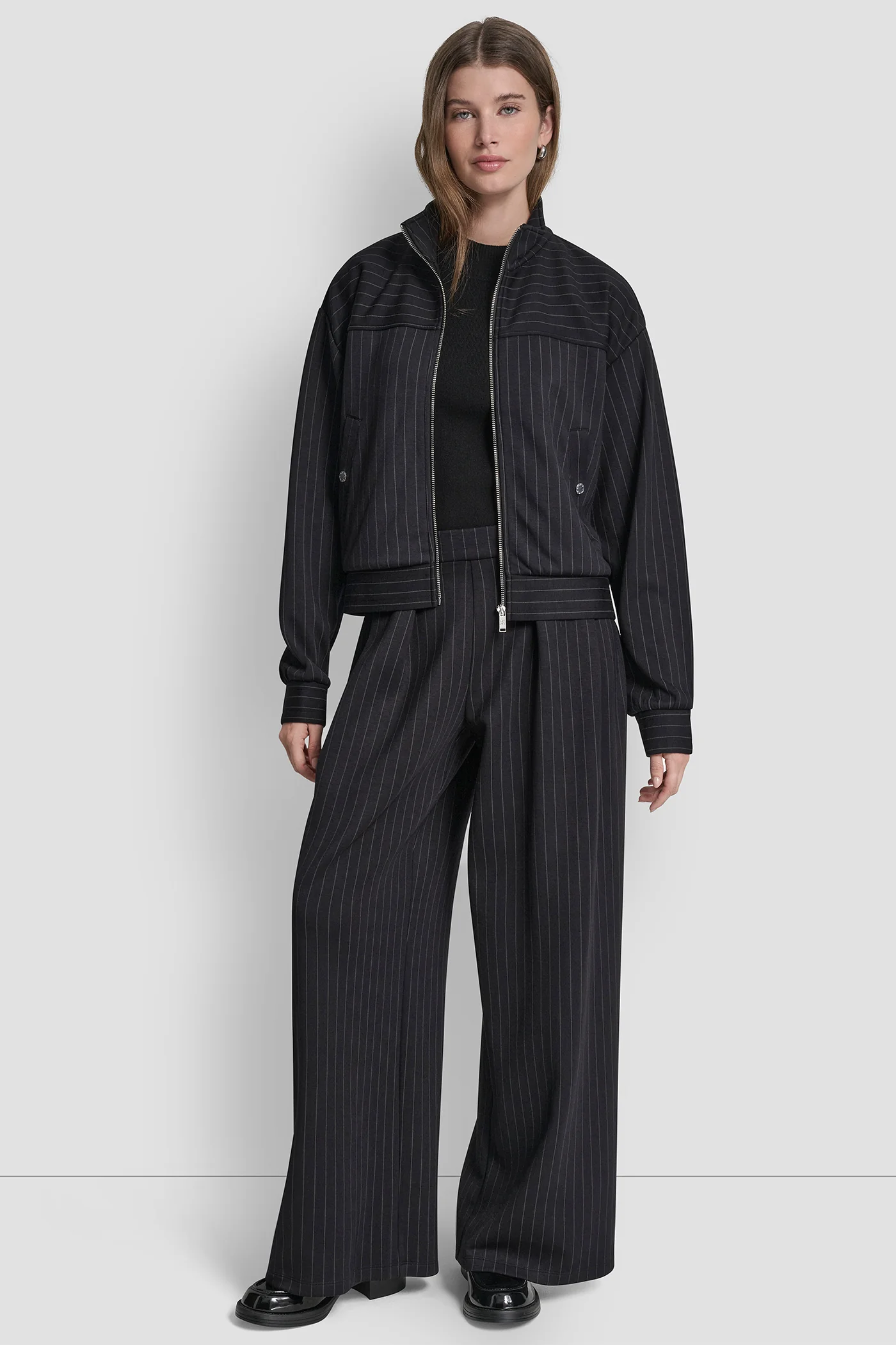 PINSTRIPE TRACK JACKET - Image 5