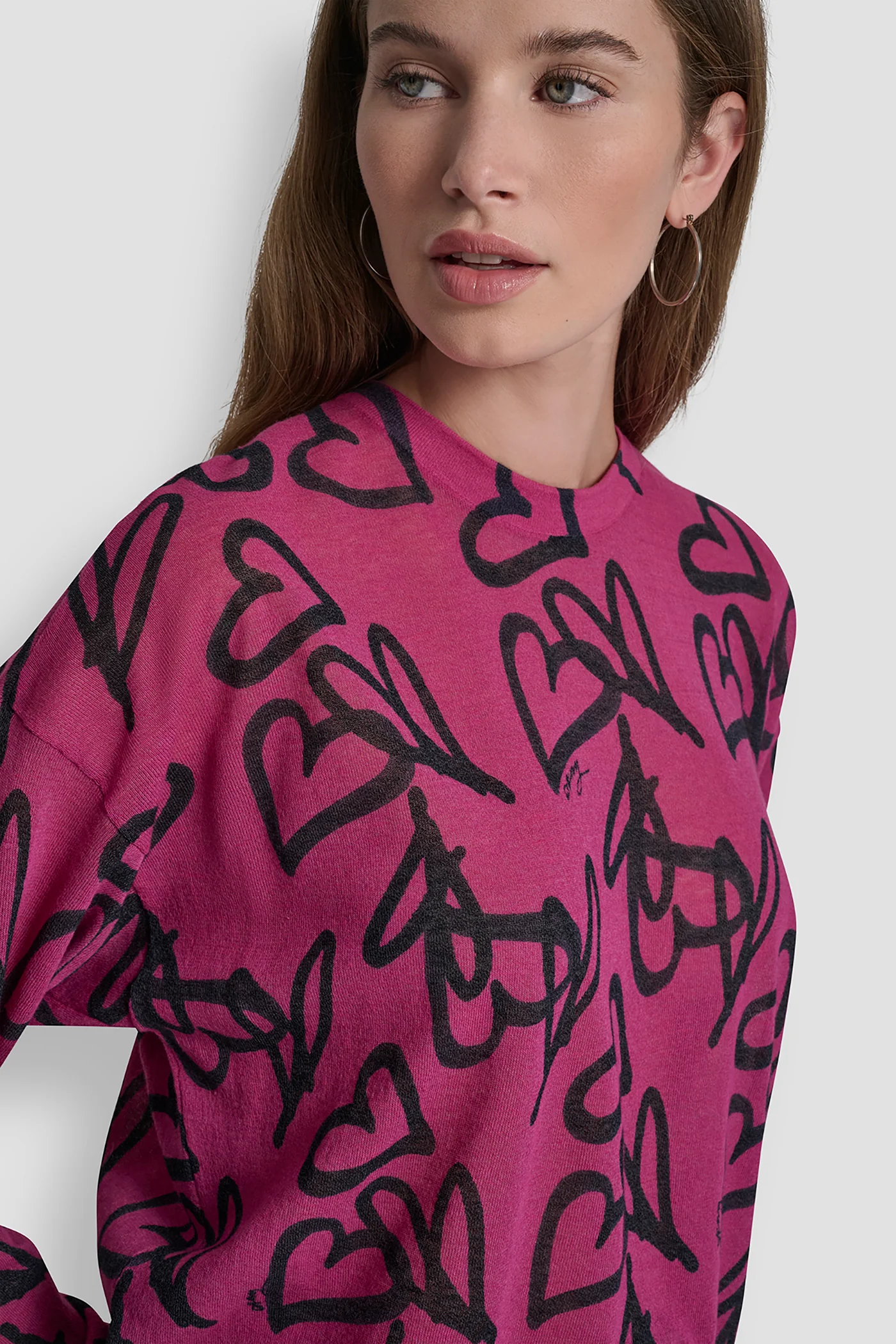GRAFFITI HEART SWEATER - Image 6