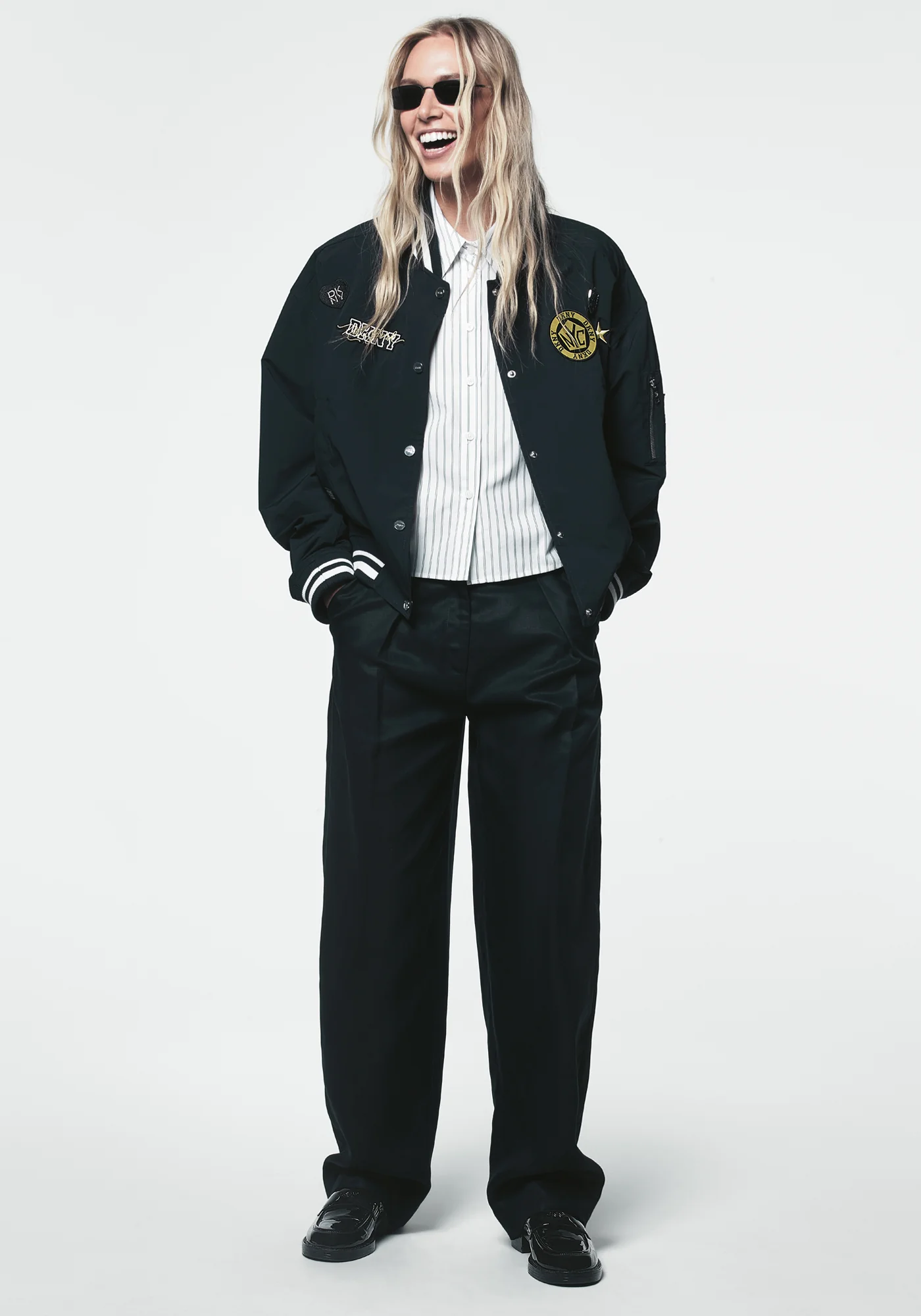 1989 PINS & PATCHES VARSITY JACKET - Image 6