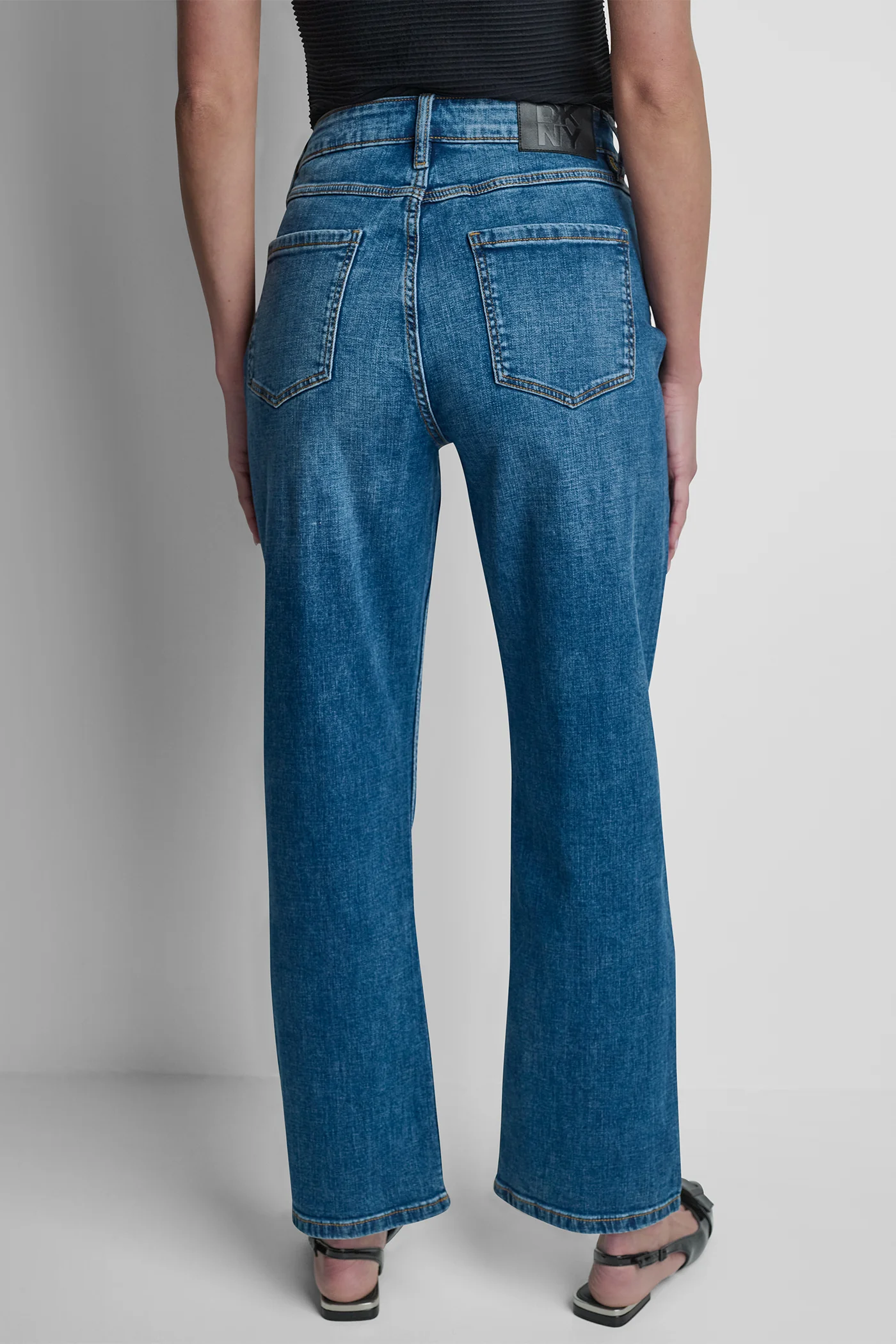 MID-RISE PINS & PATCHES STRAIGHT LEG JEAN - Image 3
