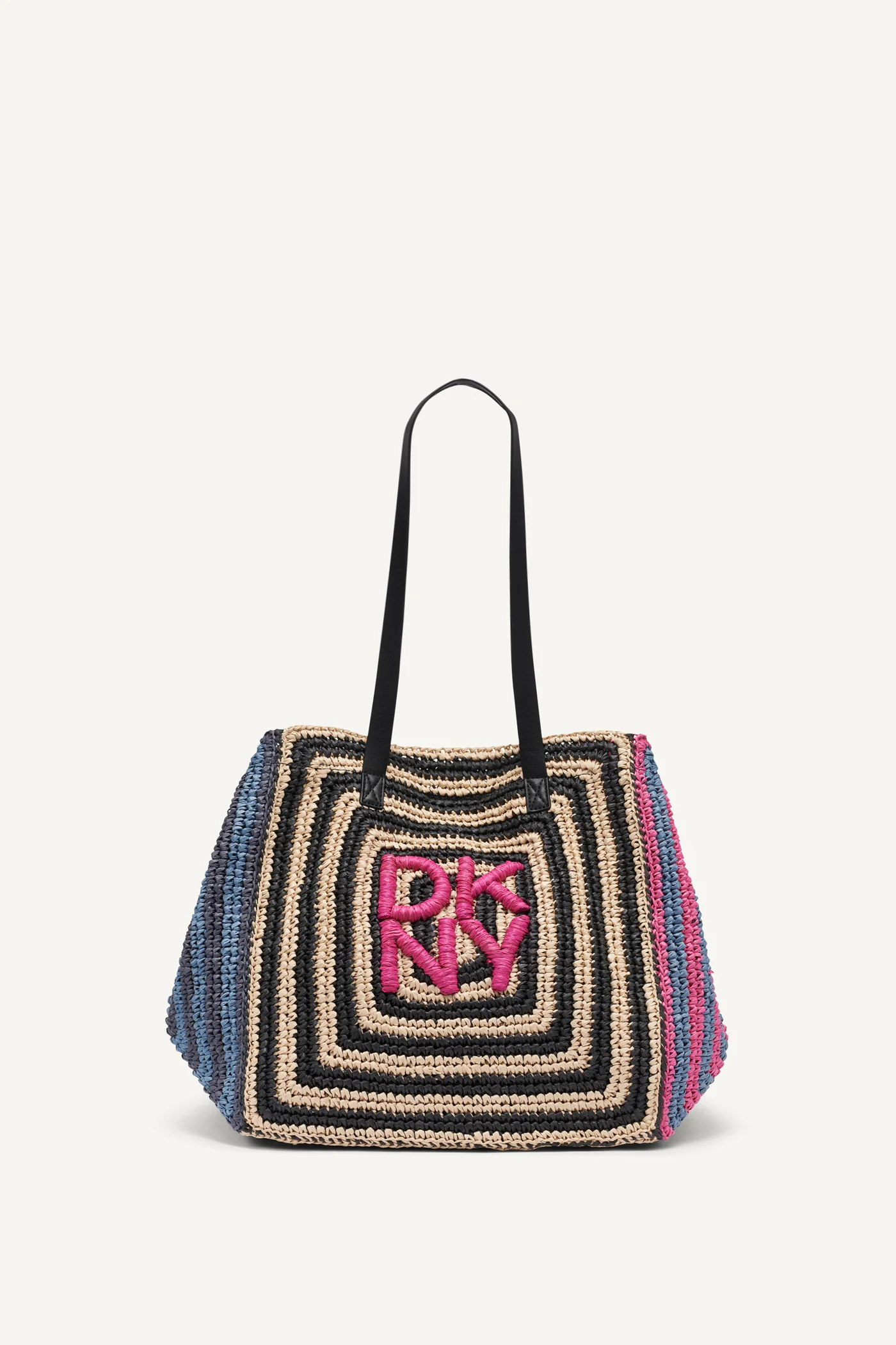 PALOMA CROCHET STRAW LOGO TOTE - Image 5