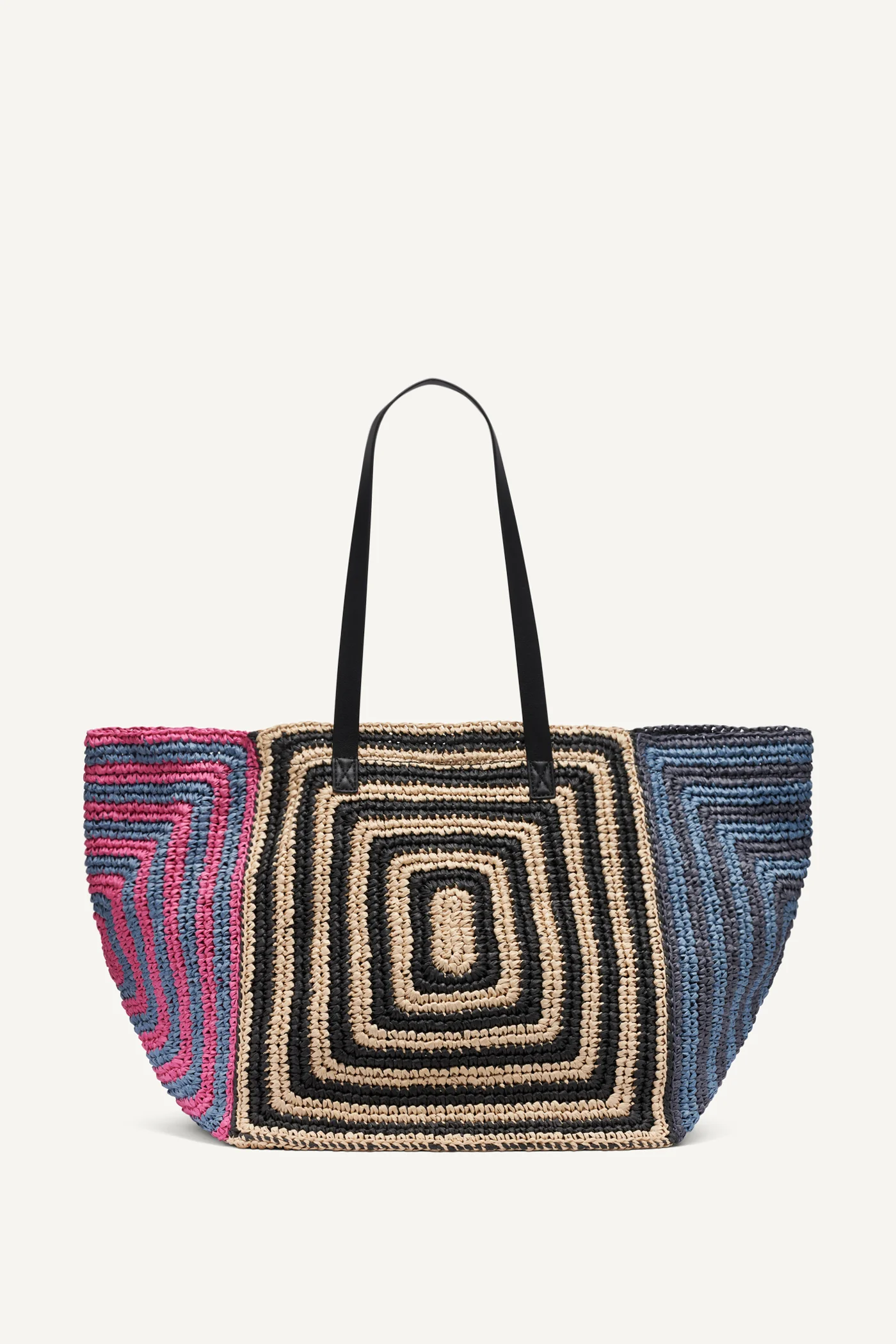 PALOMA CROCHET STRAW LOGO TOTE - Image 6