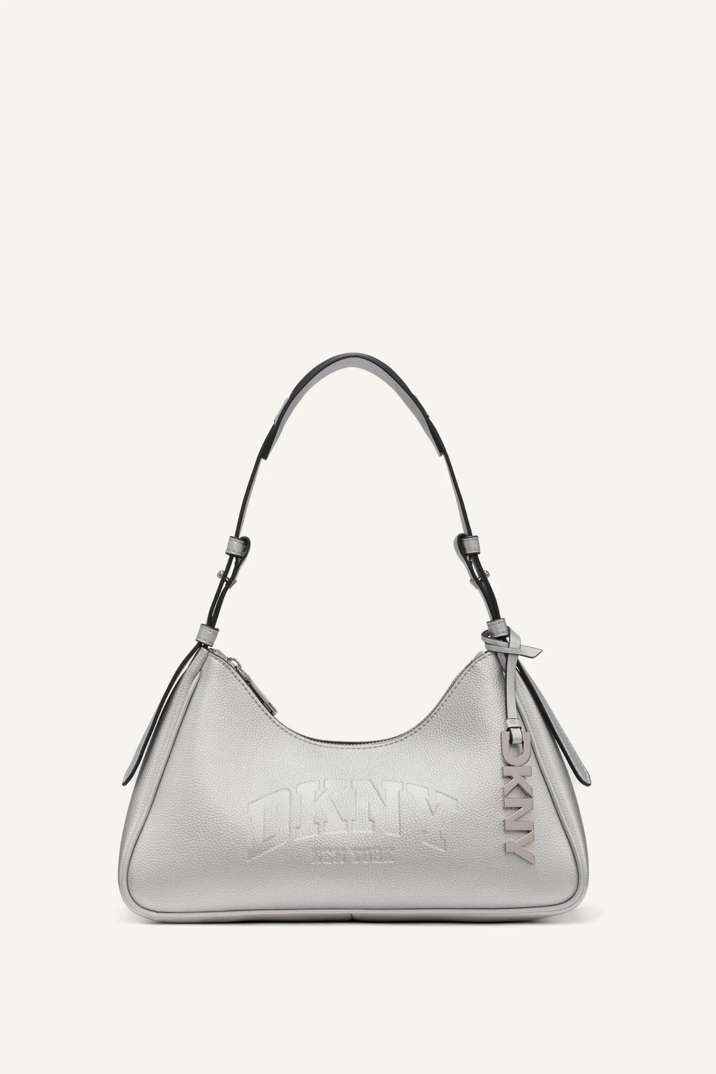 NELL LOGO EMBOSSED SHOULDER BAG