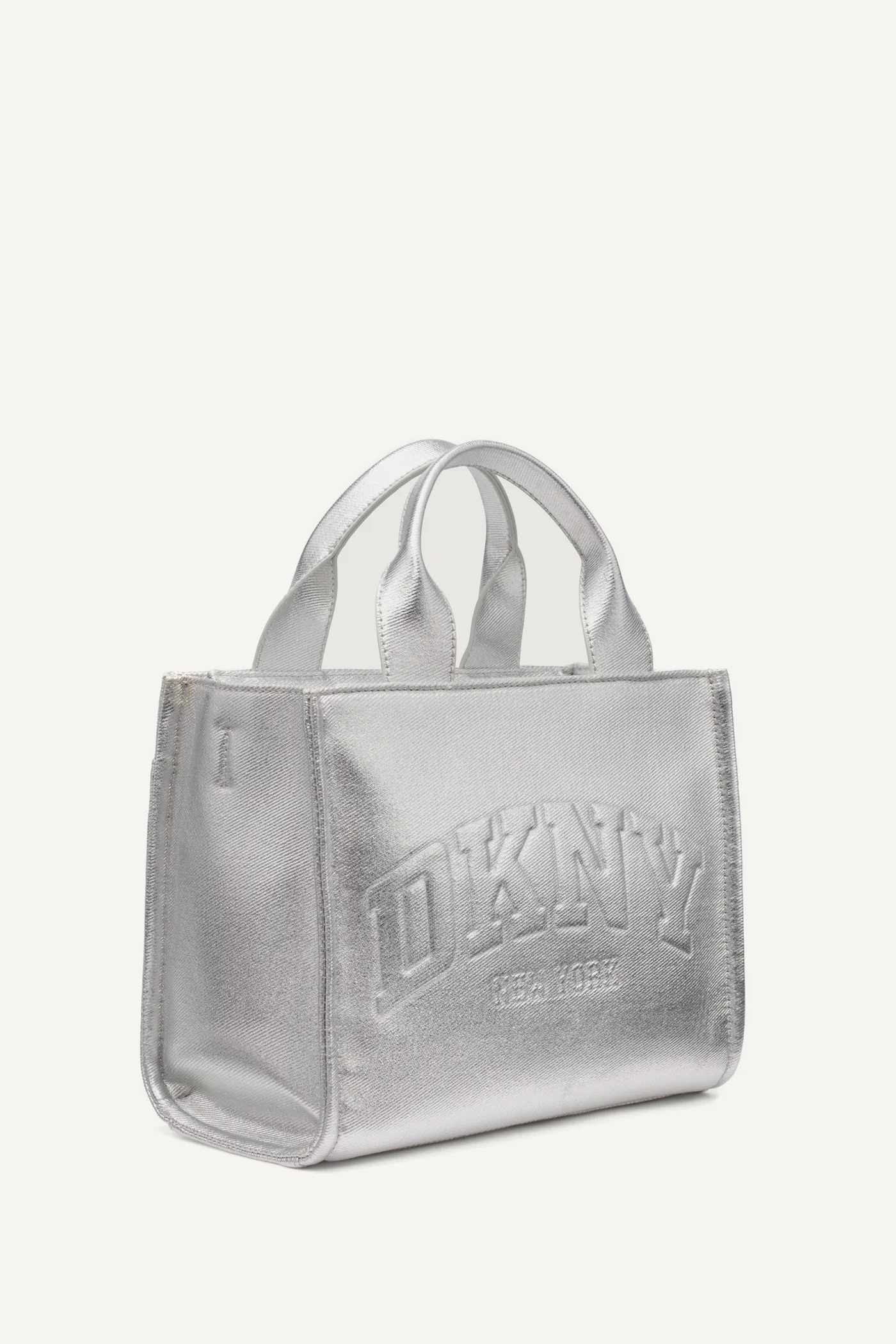 HADLEE SMALL METALLIC LOGO TOTE - Image 3