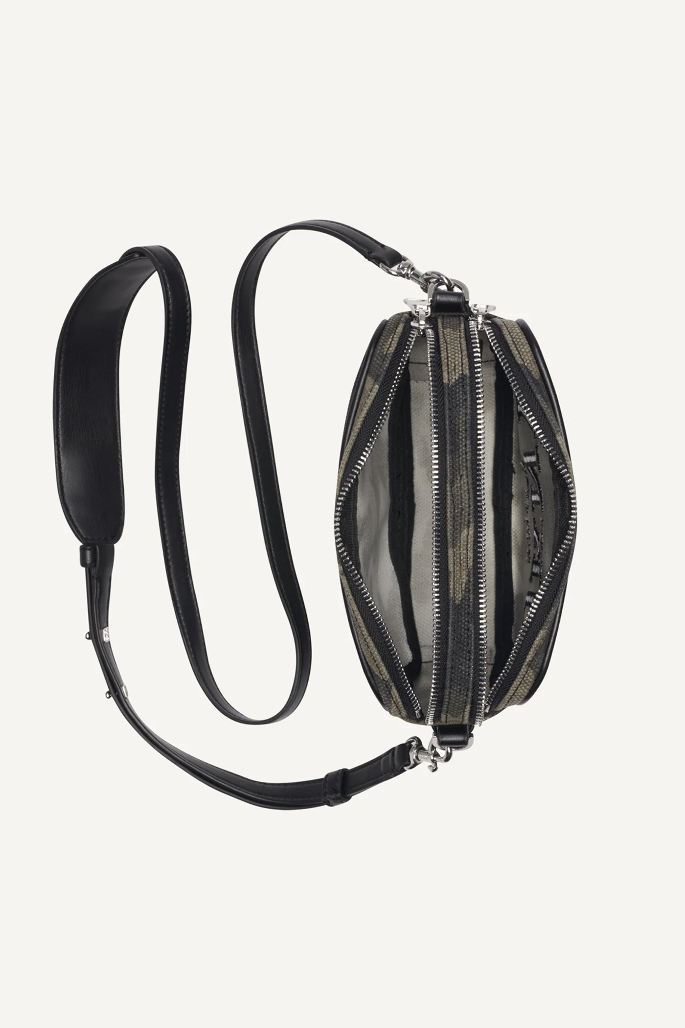 NELL LOGO EMBOSSED CAMO CAMERA BAG - Image 4