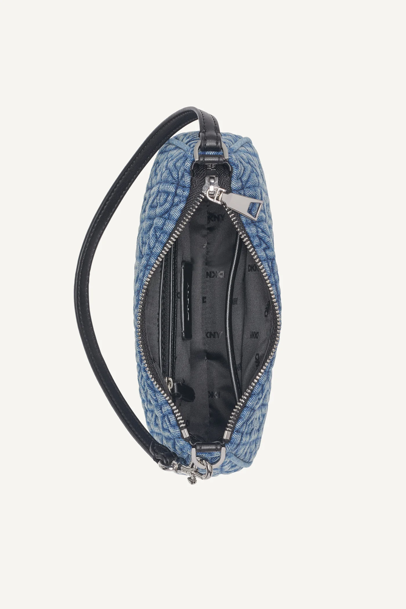 JENNY DENIM LOGO SHOULDER BAG - Image 4