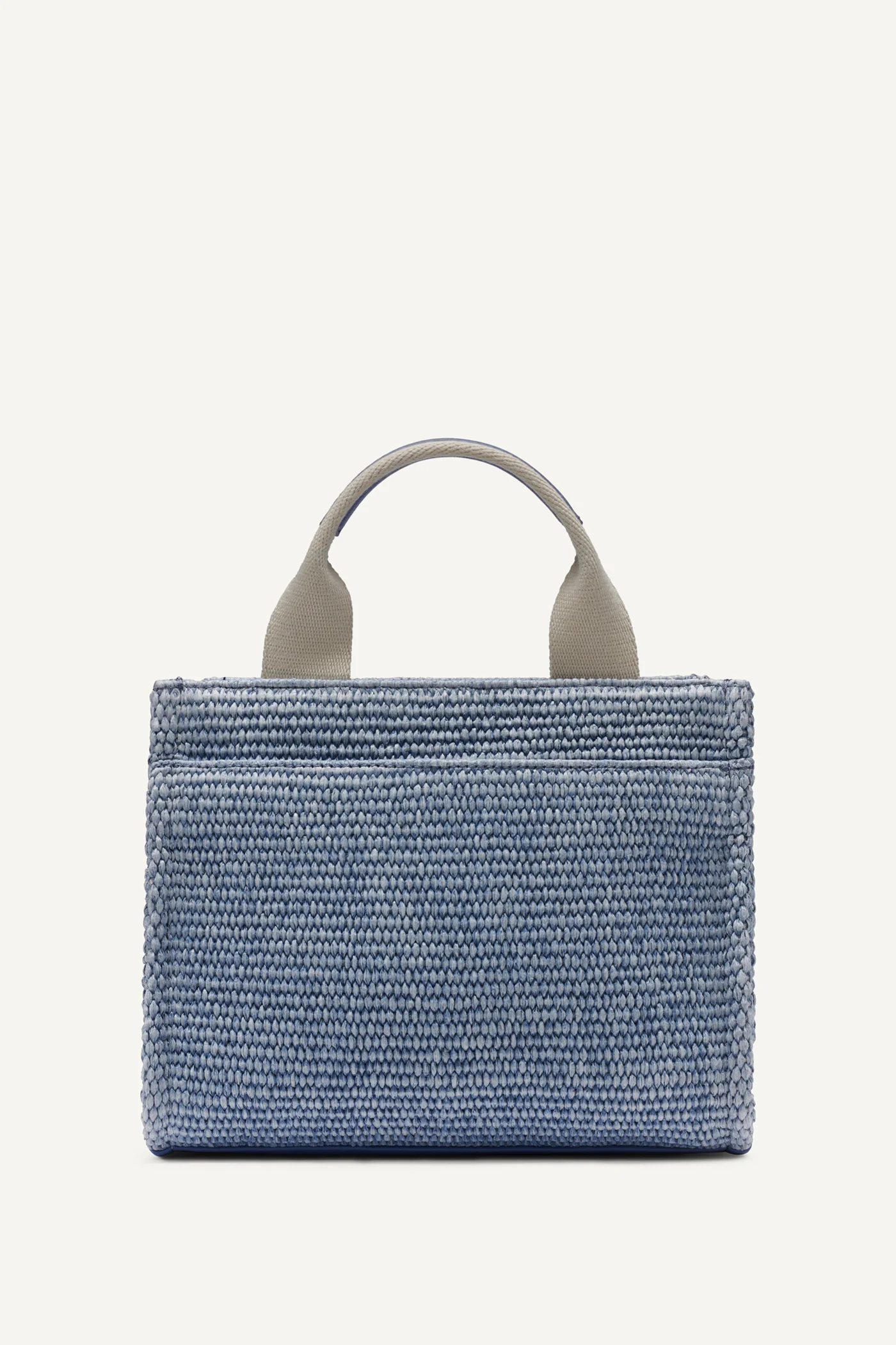 HADLEE SMALL STRAW LOGO TOTE - Image 5
