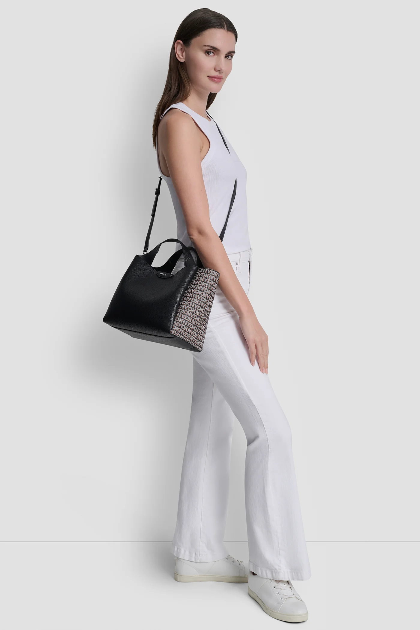 WILLA NEW YORK LOGO SATCHEL - Image 7