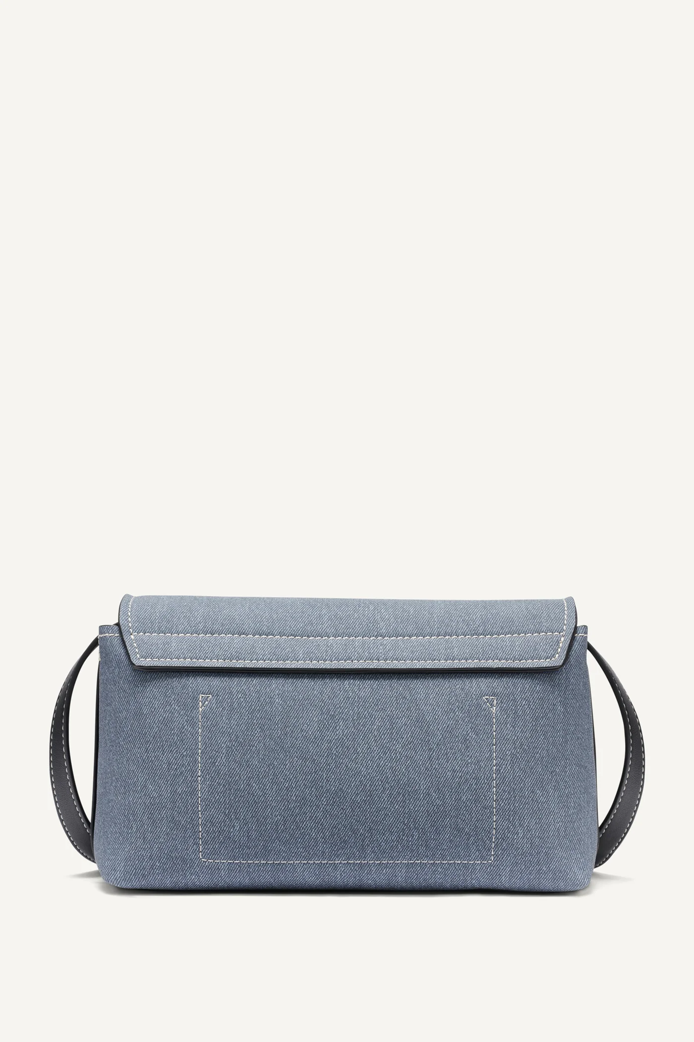 NICOLE DENIM LOGO CROSSBODY BAG - Image 4