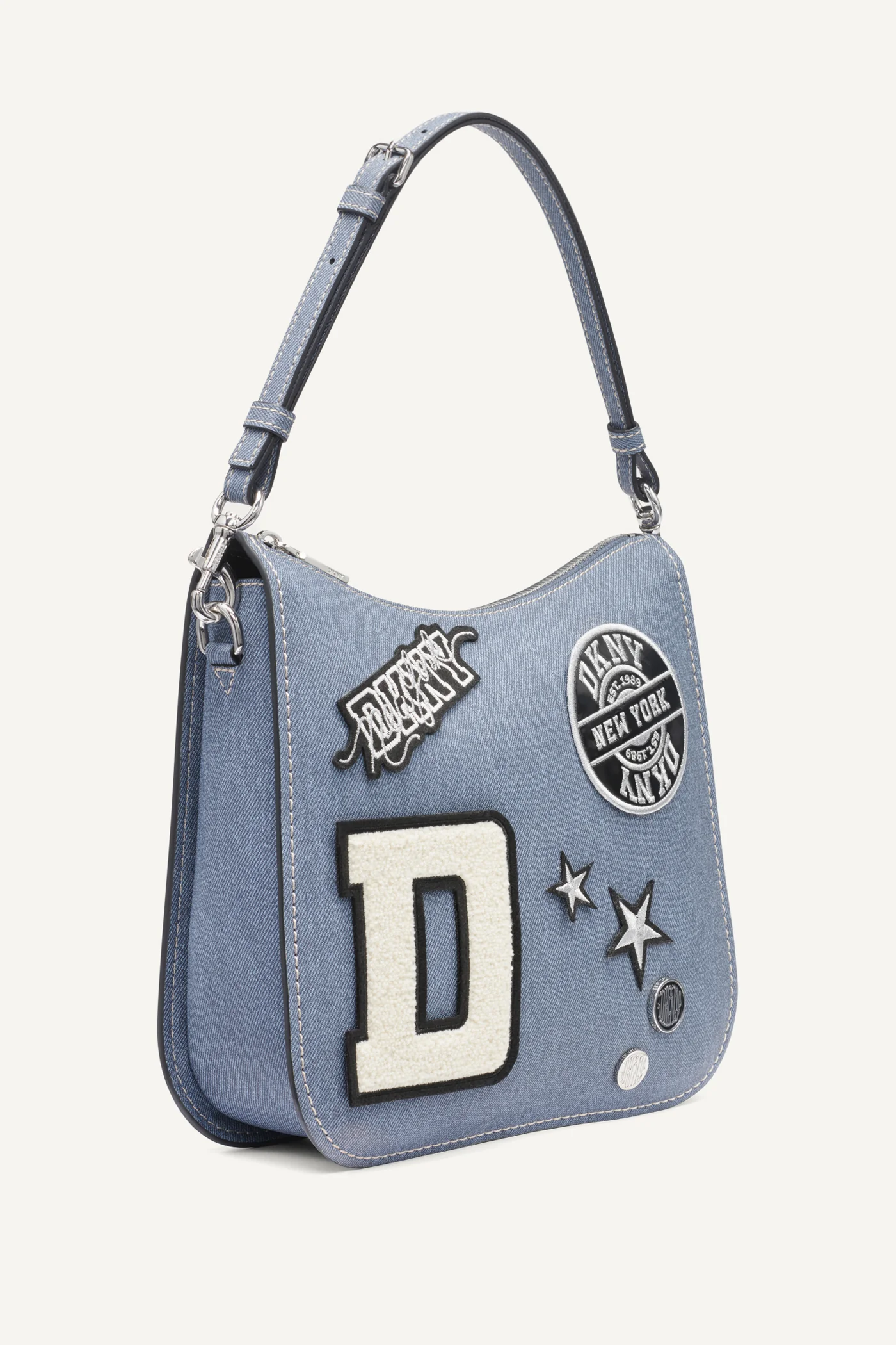 NESSA DENIM CROSSBODY BAG - Image 2